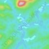 Long Apari topographic map, elevation, terrain