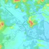 Morretes topographic map, elevation, terrain