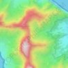 Mirador de Selkirk topographic map, elevation, terrain