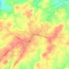 Silver City topographic map, elevation, terrain