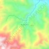 Plan de la Arada topographic map, elevation, terrain