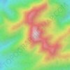 Buntu Lantangunta topographic map, elevation, terrain