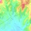 Mas de Bonnaure topographic map, elevation, terrain