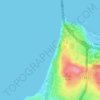 Helmet Rock topographic map, elevation, terrain
