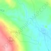Glad topographic map, elevation, terrain