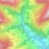 Sudame topographic map, elevation, terrain