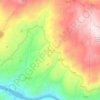 Penha Longa topographic map, elevation, terrain