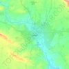 Mosul topographic map, elevation, terrain