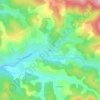 Ranc topographic map, elevation, terrain
