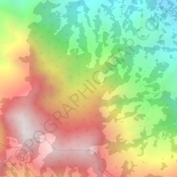 Mundo Nuevo topographic map, elevation, terrain