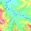 El Chical topographic map, elevation, terrain