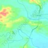 Carvasana topographic map, elevation, terrain