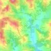 L'Écurbie topographic map, elevation, terrain