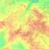 Chez Mombeuille topographic map, elevation, terrain