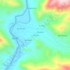 Canicuto topographic map, elevation, terrain