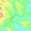Pikes Creek topographic map, elevation, terrain
