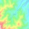 Batangan topographic map, elevation, terrain