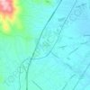 Badia al Pino topographic map, elevation, terrain