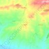Donzell d'Urgell topographic map, elevation, terrain