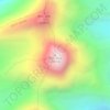 Buni Zom topographic map, elevation, terrain