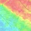 Les Terriers topographic map, elevation, terrain
