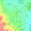 Lutley topographic map, elevation, terrain