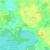 Dransau topographic map, elevation, terrain