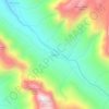 Algeria topographic map, elevation, terrain