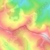 Pico El Aguila topographic map, elevation, terrain