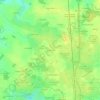 Bellenoue topographic map, elevation, terrain