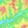 Les Sommeries topographic map, elevation, terrain