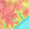 La Babonnière topographic map, elevation, terrain