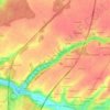 Sauvé topographic map, elevation, terrain