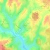 Bouchetout topographic map, elevation, terrain