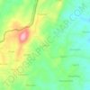 Lima topographic map, elevation, terrain