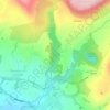 Swilla Glen topographic map, elevation, terrain