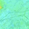 Kevelhammerhoek topographic map, elevation, terrain