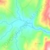 Pacuan topographic map, elevation, terrain