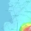 Poona Bayabao topographic map, elevation, terrain