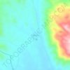 Platanillo topographic map, elevation, terrain