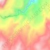 Conchilla topographic map, elevation, terrain