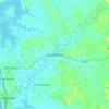 Karandeniya topographic map, elevation, terrain