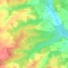 Les Potiers topographic map, elevation, terrain