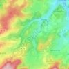 Kückelheim topographic map, elevation, terrain