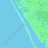 Manasota Beach topographic map, elevation, terrain