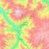 Abancay topographic map, elevation, terrain