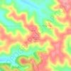Cooper Hill topographic map, elevation, terrain