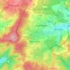 Bruchhausen topographic map, elevation, terrain