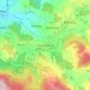 Erlauzwiesel topographic map, elevation, terrain
