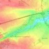 Verson topographic map, elevation, terrain